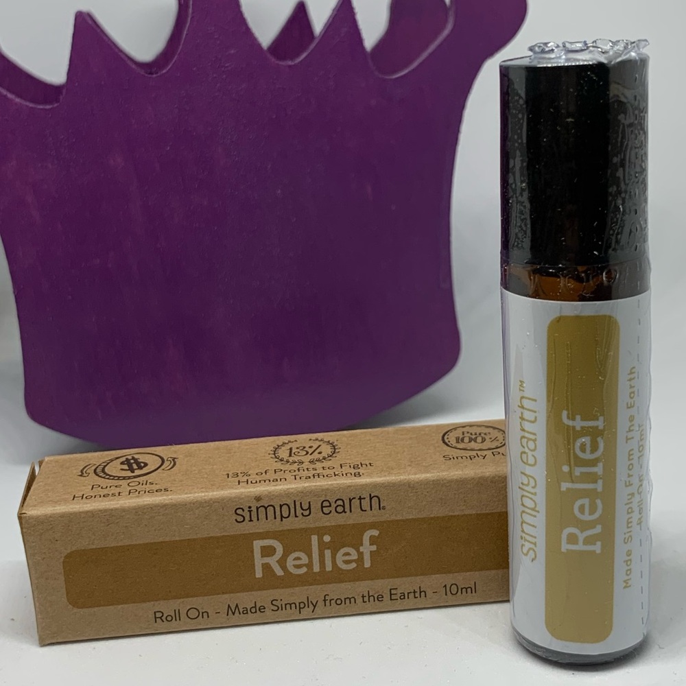 RELIEF 10ml Essential Oil Roll On Sealed NIB